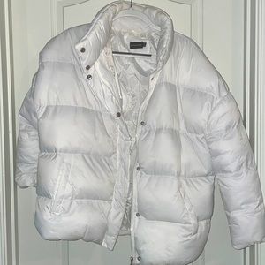 White Puffer Jacket
